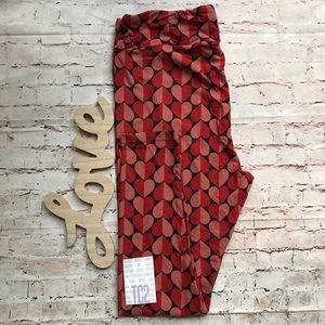 ❤️2 for $16❤️LuLaRoe Valentines Leggings Heart TC2
